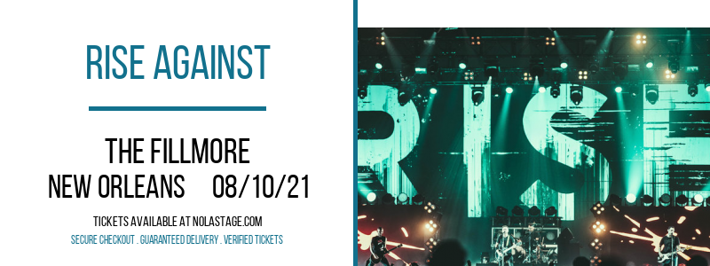 Rise Against at The Fillmore tickets Rise Against at The Fillmore