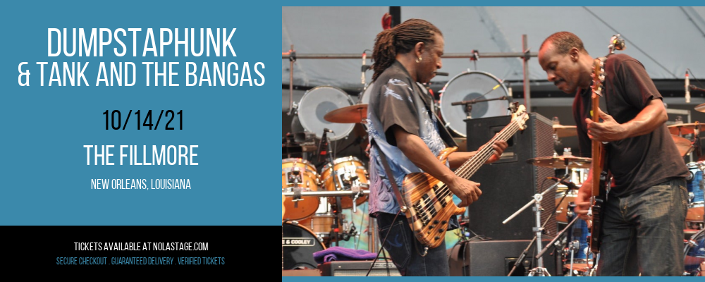 Dumpstaphunk & Tank and The Bangas at The Fillmore tickets Dumpstaphunk & Tank and The Bangas at The Fillmore