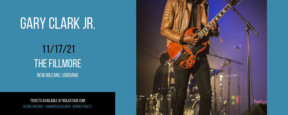 Gary Clark Jr. at The Fillmore tickets Gary Clark Jr. at The Fillmore