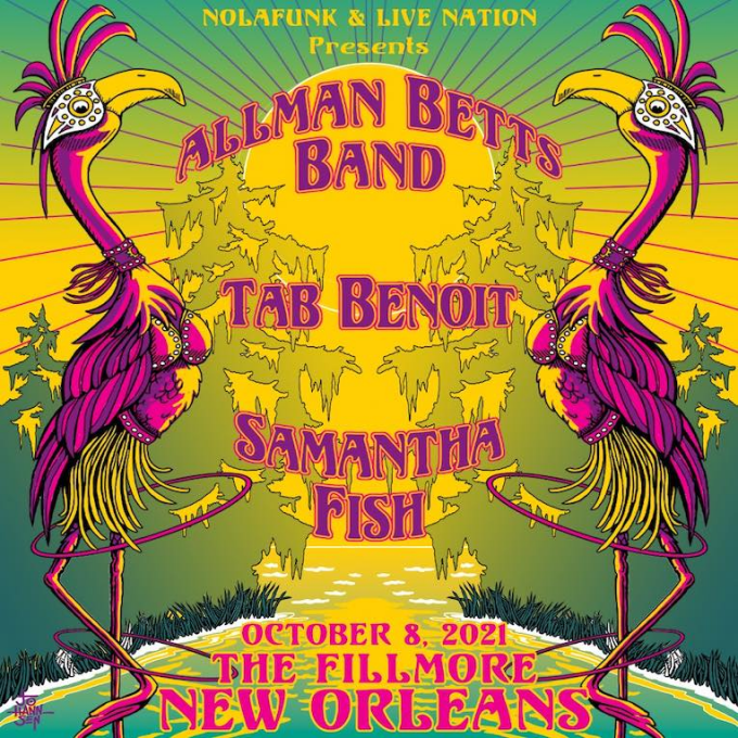 The Allman Betts Band, Tab Benoit & Samantha Fish at The Fillmore