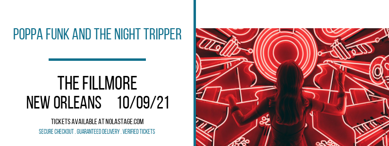 Poppa Funk and The Night Tripper at The Fillmore tickets Poppa Funk and The Night Tripper at The Fillmore