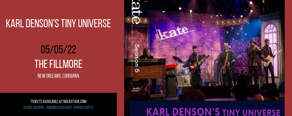 Karl Denson's Tiny Universe at The Fillmore tickets Karl Denson's Tiny Universe at The Fillmore