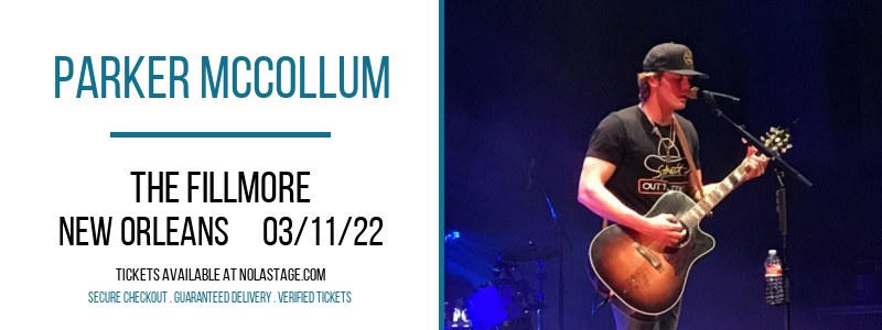 Parker McCollum at The Fillmore tickets Parker McCollum at The Fillmore
