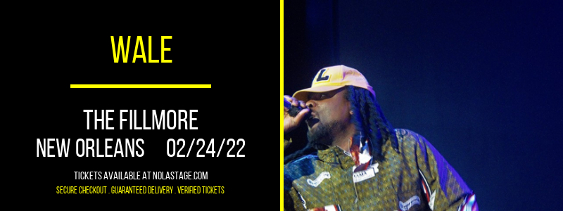 Wale at The Fillmore tickets Wale at The Fillmore