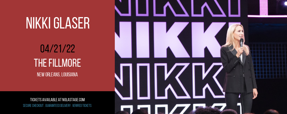 Nikki Glaser at The Fillmore tickets Nikki Glaser at The Fillmore