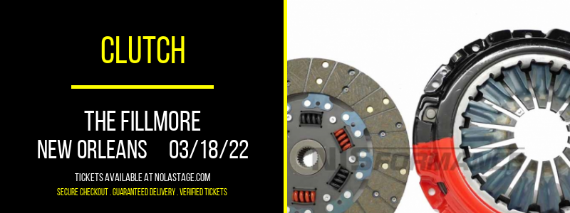Clutch at The Fillmore tickets Clutch at The Fillmore