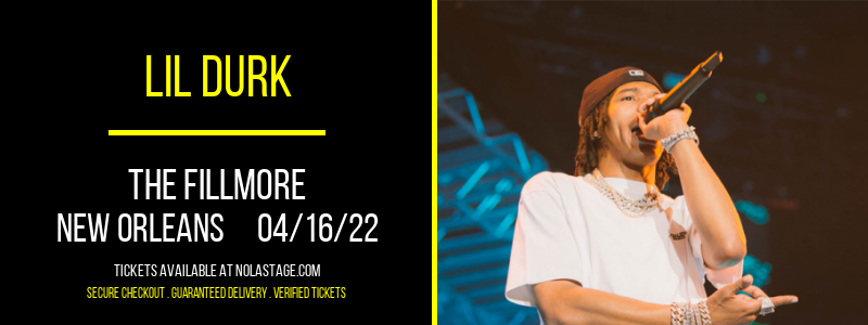 Lil Durk at The Fillmore tickets Lil Durk at The Fillmore