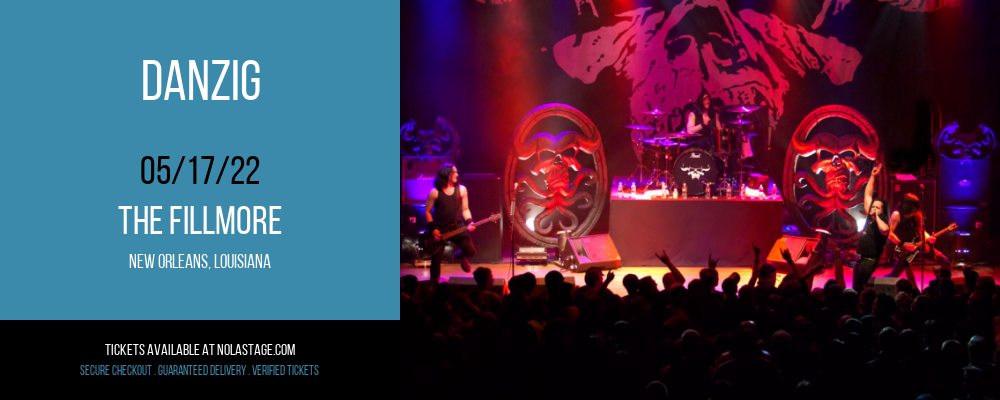 Danzig at The Fillmore tickets Danzig at The Fillmore