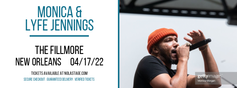 Monica & Lyfe Jennings at The Fillmore tickets Monica & Lyfe Jennings at The Fillmore