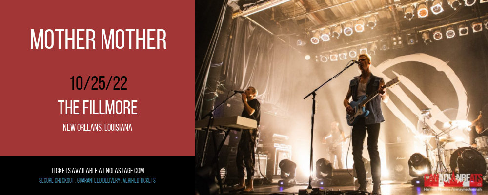 Mother Mother at The Fillmore tickets Mother Mother at The Fillmore