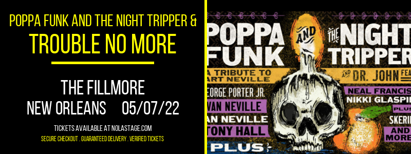 Poppa Funk and The Night Tripper & Trouble No More at The Fillmore
