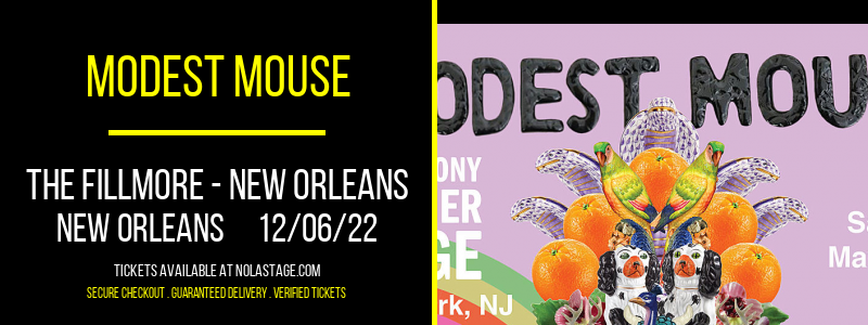 Modest Mouse at The Fillmore tickets Modest Mouse at The Fillmore