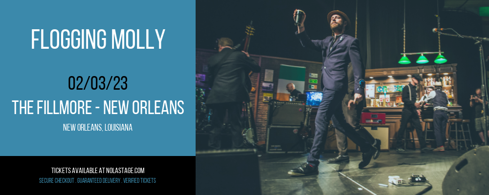 Flogging Molly at The Fillmore tickets Flogging Molly at The Fillmore