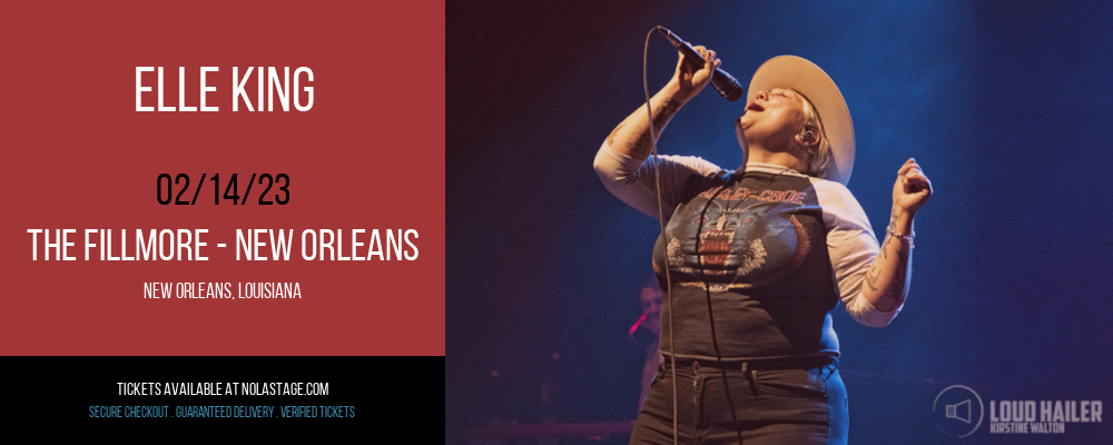 Elle King at The Fillmore tickets Elle King at The Fillmore