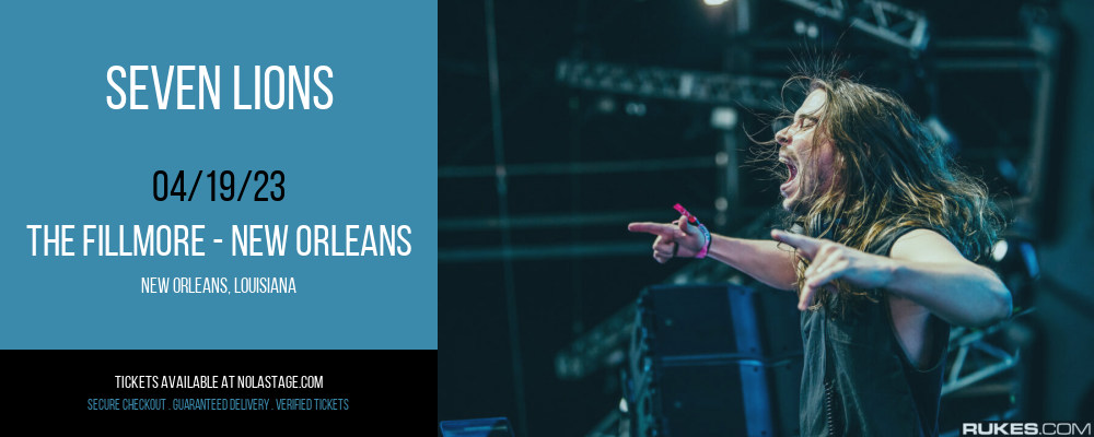 Seven Lions at The Fillmore tickets Seven Lions at The Fillmore