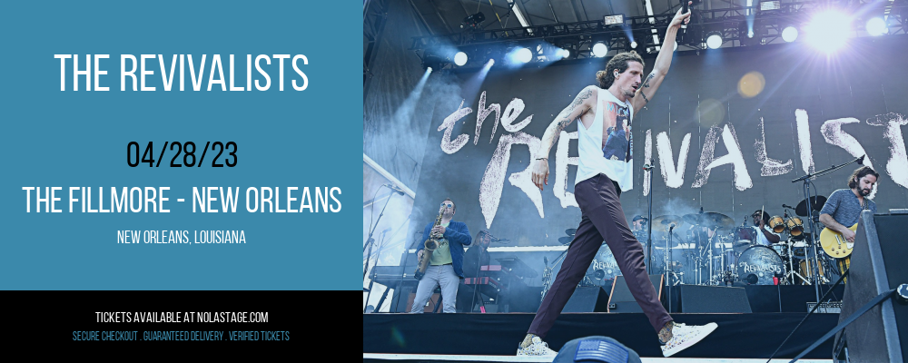The Revivalists at The Fillmore tickets The Revivalists at The Fillmore