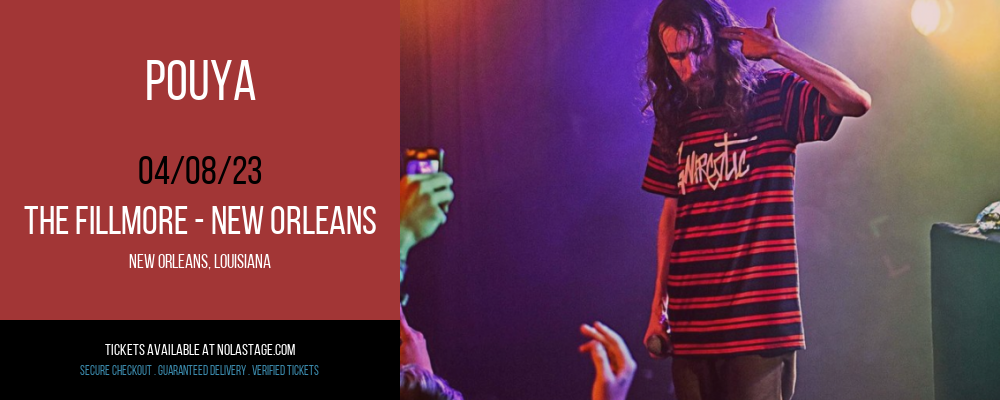 Pouya at The Fillmore tickets Pouya at The Fillmore