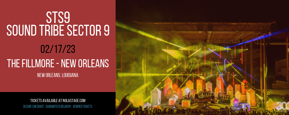 STS9 - Sound Tribe Sector 9 - 2 Day Pass at The Fillmore tickets STS9 - Sound Tribe Sector 9 - 2 Day Pass at The Fillmore
