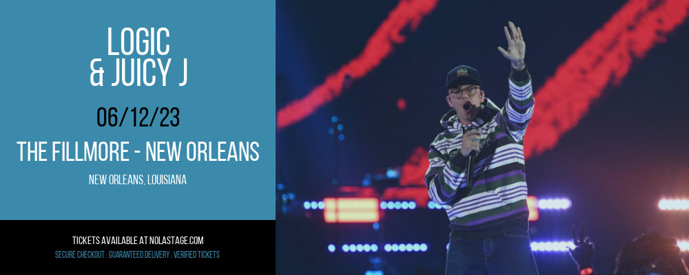 Logic & Juicy J at The Fillmore tickets Logic & Juicy J at The Fillmore