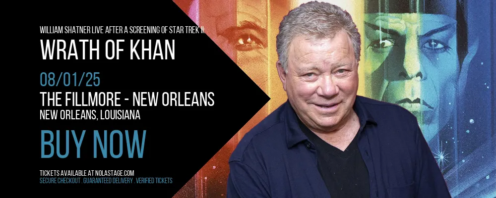 William Shatner Live After a Screening of Star Trek II at The Fillmore