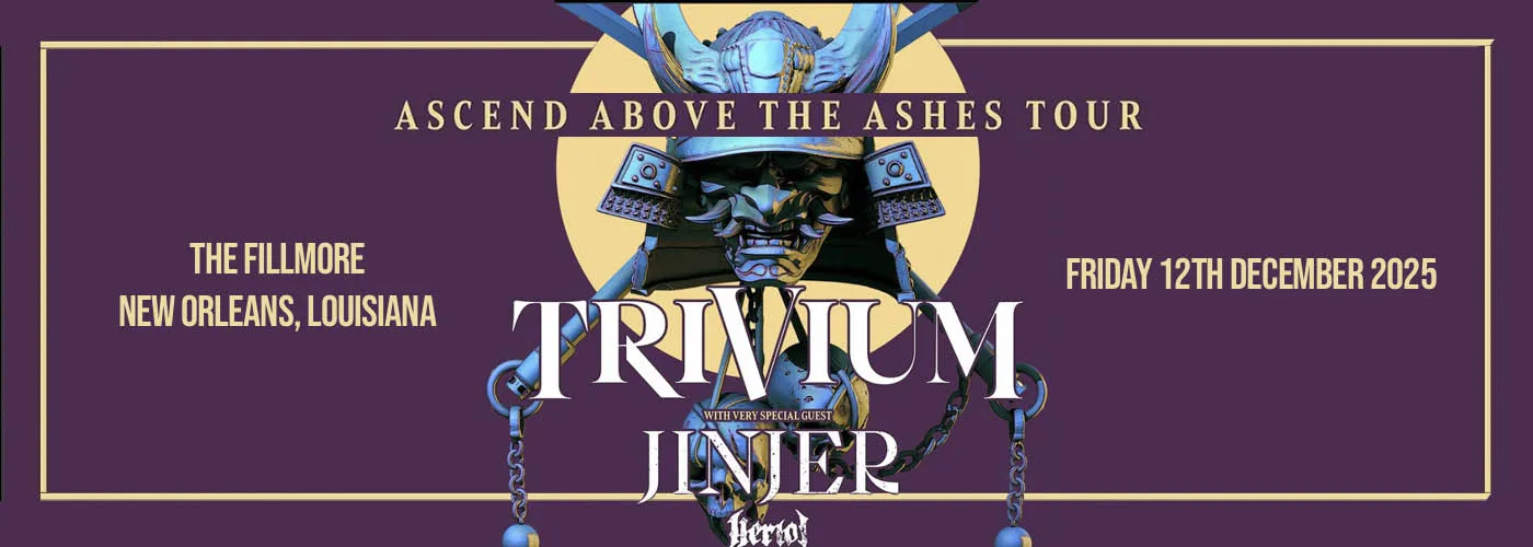 Trivium, Jinjer &amp; Heriot