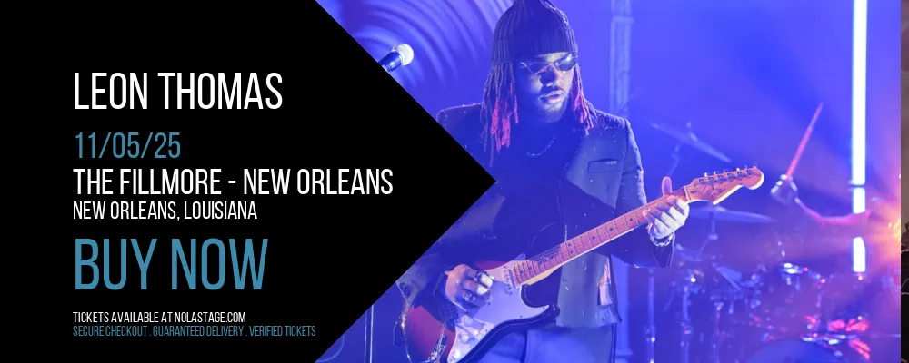 Leon Thomas at The Fillmore