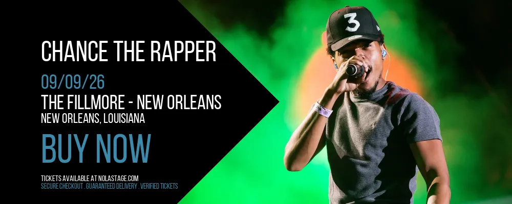 Chance The Rapper at The Fillmore